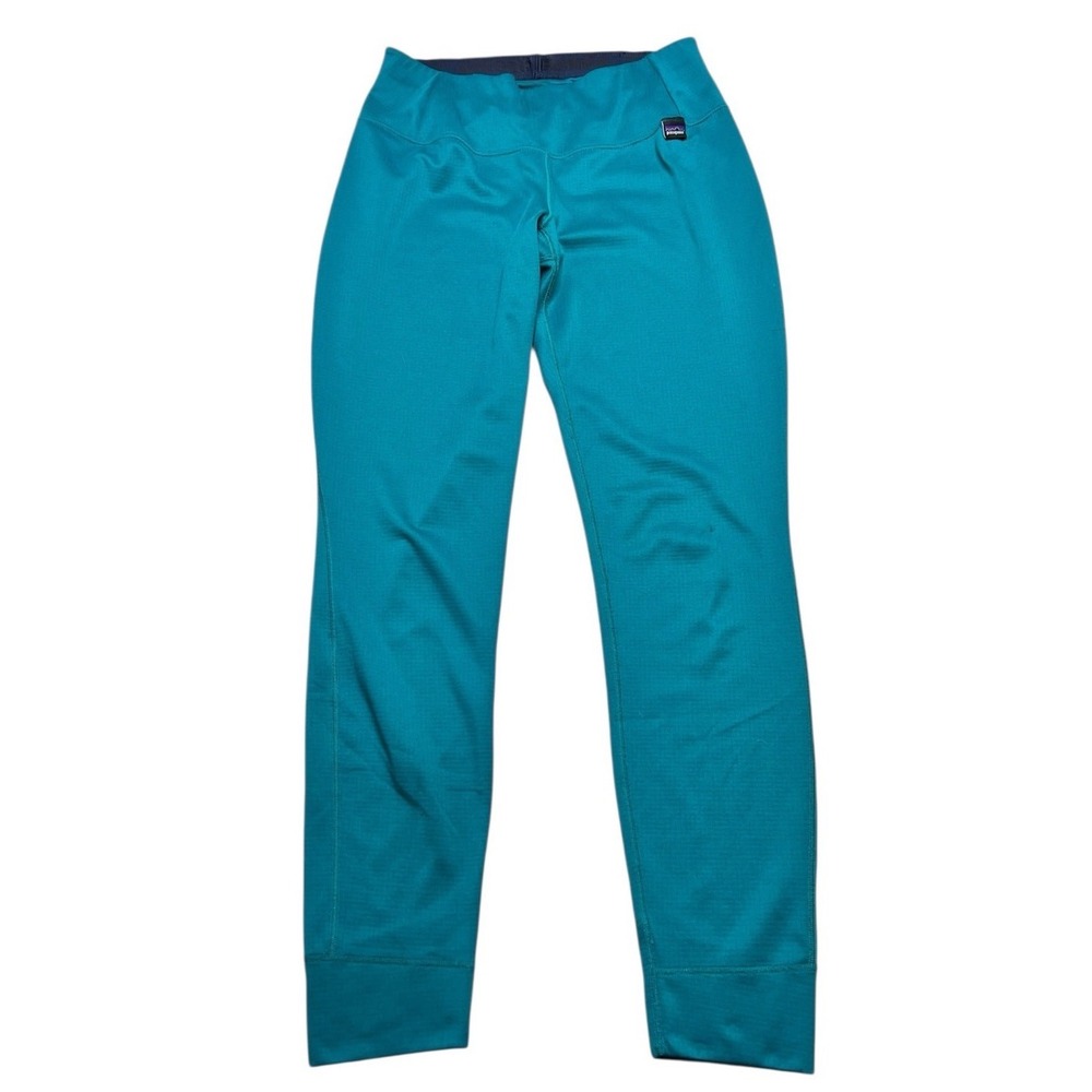 Patagonia Capilene Midweight Baselayer Women S Teal 44490 Polartec Leggings